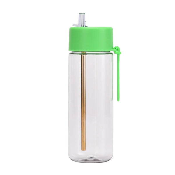 25 oz Outdoor Plastic Straw Bottle