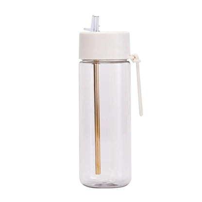 25 oz Outdoor Plastic Straw Bottle