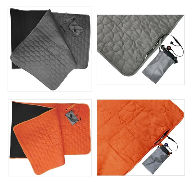 Camping Heated Sleeping Mat with Portable Pouch