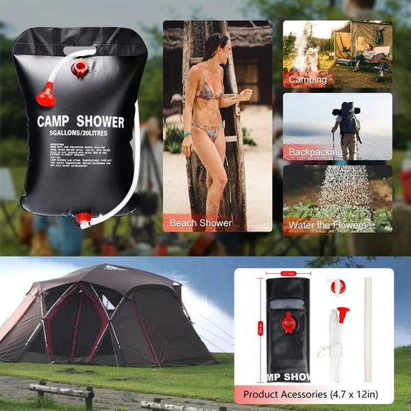Portable Camping Shower Bag
