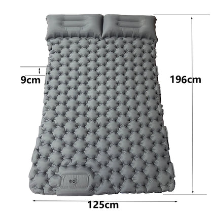 Inflatable Sleeping Mat with Portable Pouch