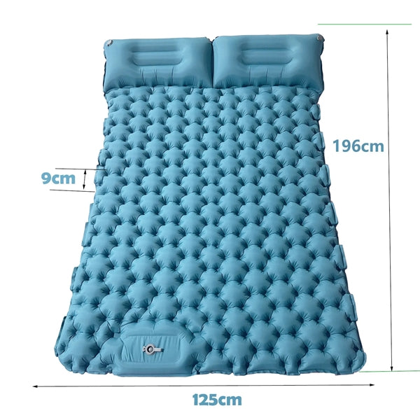 Inflatable Sleeping Mat with Portable Pouch