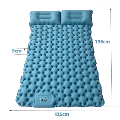 Inflatable Sleeping Mat with Portable Pouch