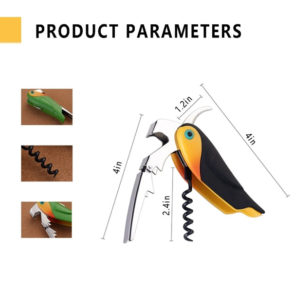 Manual Wine Bottle Opener Professional Key Foil Cutter