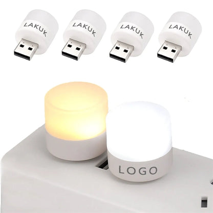 USB Small Night Light LED Mini Plug-In Bulb