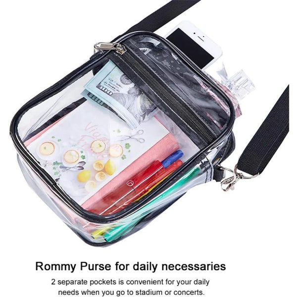 Clear Crossbody Purse Bag