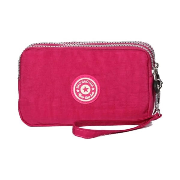 Nylon Zipper Wallet