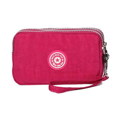 Nylon Zipper Wallet