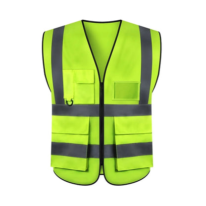 High Visibility Safety Vest With Reflective Strips