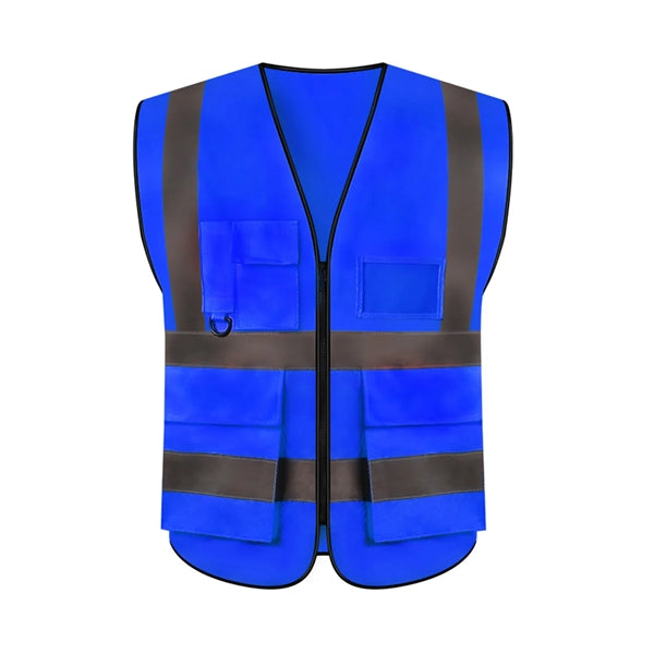 High Visibility Safety Vest With Reflective Strips