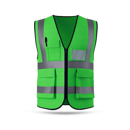High Visibility Safety Vest With Reflective Strips