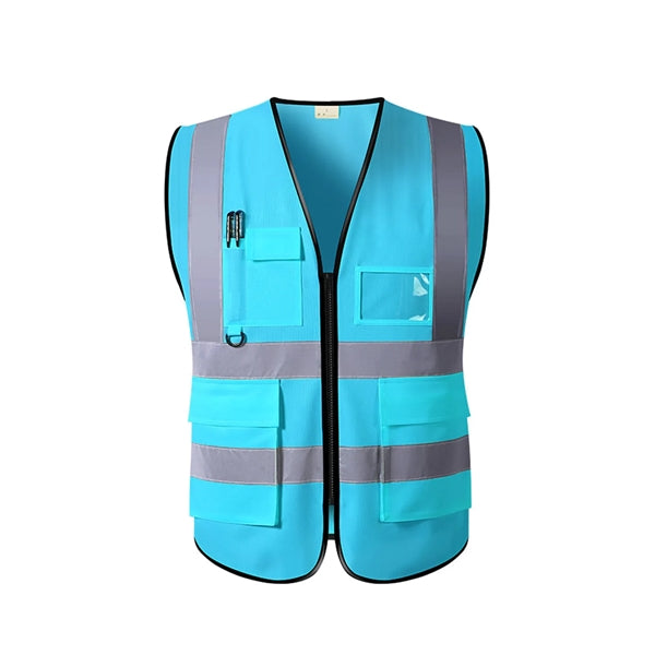 High Visibility Safety Vest With Reflective Strips