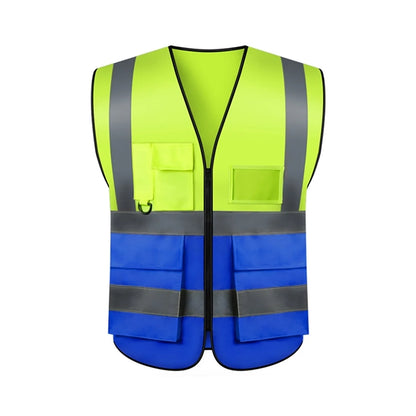 High Visibility Safety Vest With Reflective Strips