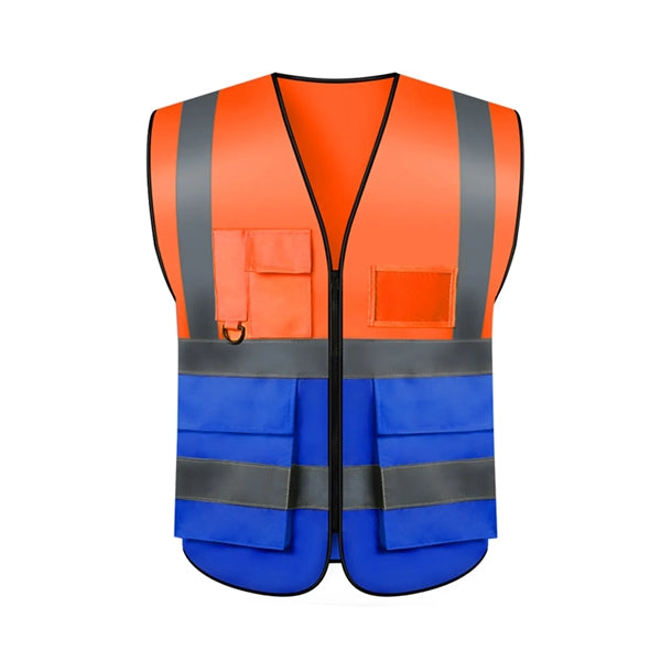High Visibility Safety Vest With Reflective Strips