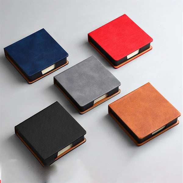 Leather Self Stick Note Pad Holder