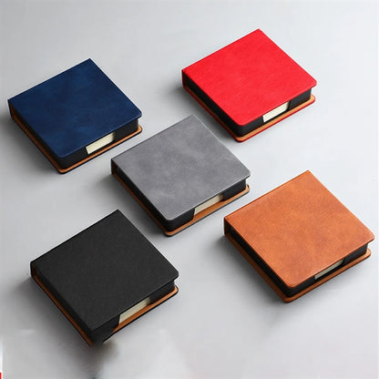 Leather Self Stick Note Pad Holder