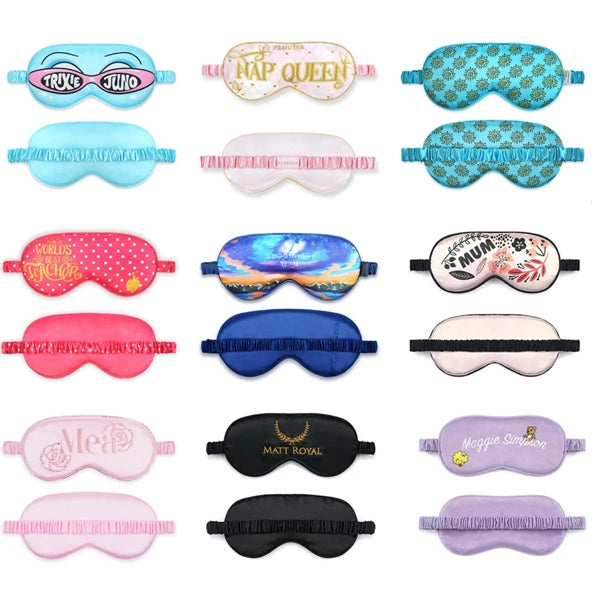 Simulation Silk Adjustable Eye Mask