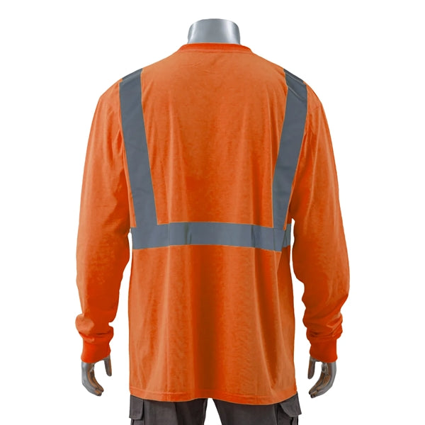 Class 2 Hi Viz Poly-Cotton ReflectiveSafety Workwear T-Shirt