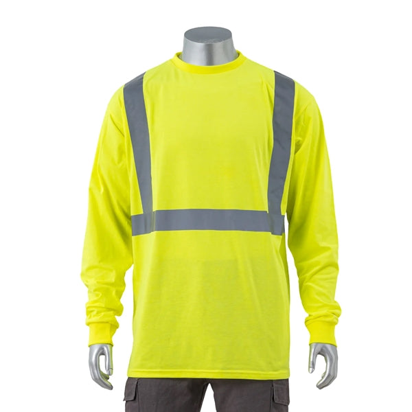 Class 2 Hi Viz Poly-Cotton ReflectiveSafety Workwear T-Shirt