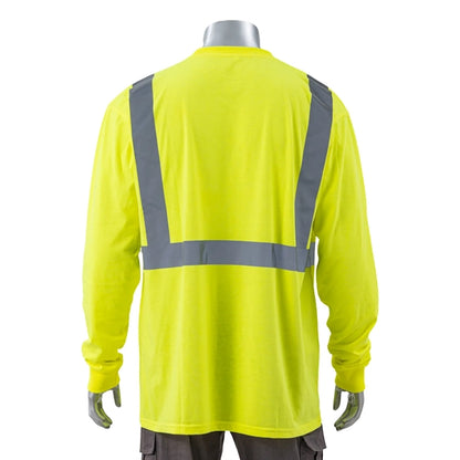 Class 2 Hi Viz Poly-Cotton ReflectiveSafety Workwear T-Shirt