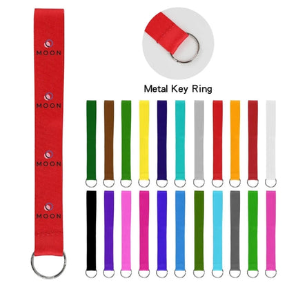 3/4" Full Color Polyester  Keychain Lanyard W/ Split Ring