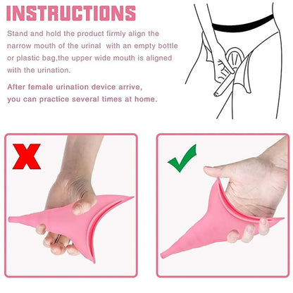 Silicone Pee Funnel For Women