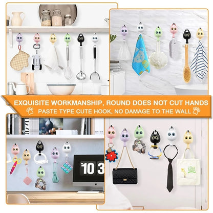 Cute Wink Cat Hooks