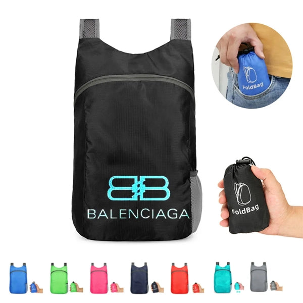 Foldable Shoulder Backpack Casual Outdoor Bag