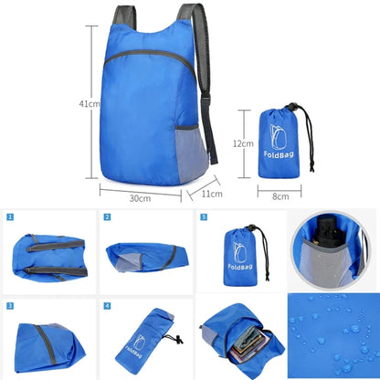 Foldable Shoulder Backpack Casual Outdoor Bag