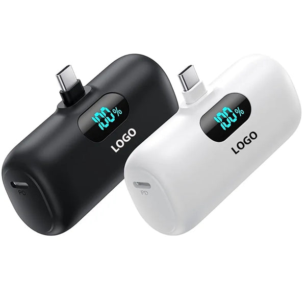 5000mAh LCD Display Mini Power Bank