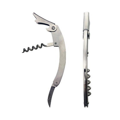 Stainless Steel Corkscrew Bottle Opener