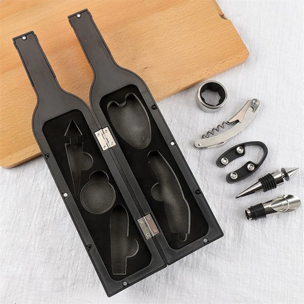 Wine Bottle Accessories Gift Set Opener Kit