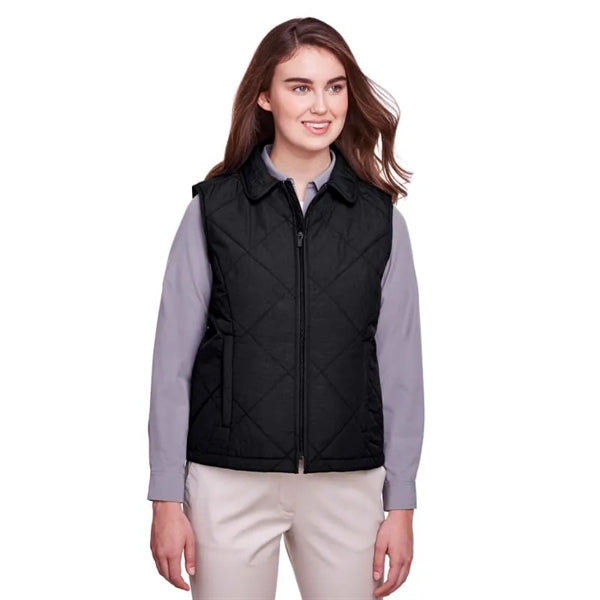 UltraClub Ladies' Dawson Quilted Hacking Vest