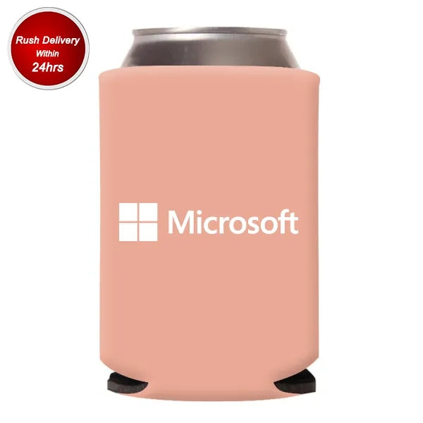 Collapsible Can Cooler - One Color Imprint-WBS