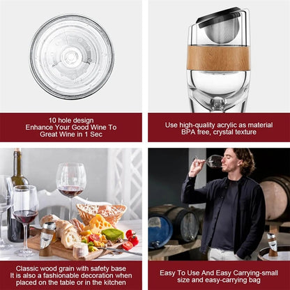 Wine Aerator Decanter Pourer