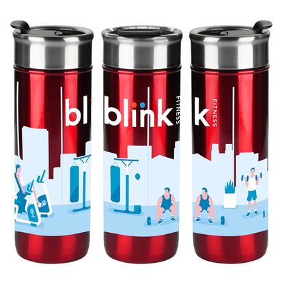 18 oz Stainless Steel Cup with Stopper