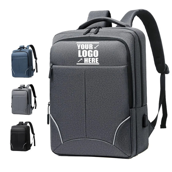 Laptop backpack with USB port