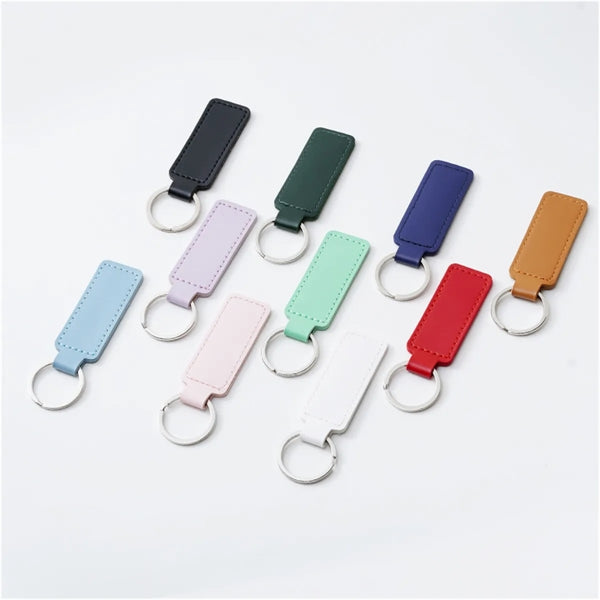 PU Leather Keychain Key Ring