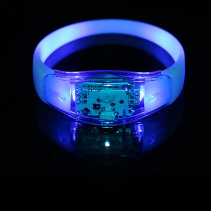 Promotional Sound Activated Bracelets Bangle LED Wristbands