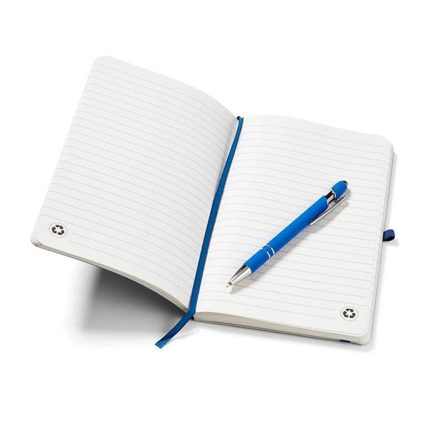 Eco Soft Cover Journal Notebook with Pen Loop