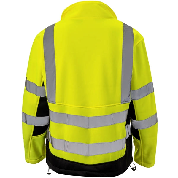 Premium Hi Vis Reflective Tape Safety Full Zip Jacket
