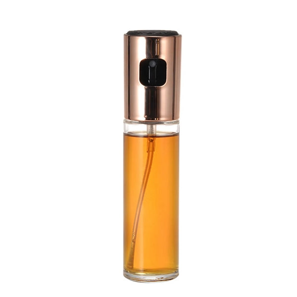 Press-Type Glass Oil Bottle