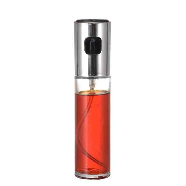 Press-Type Glass Oil Bottle