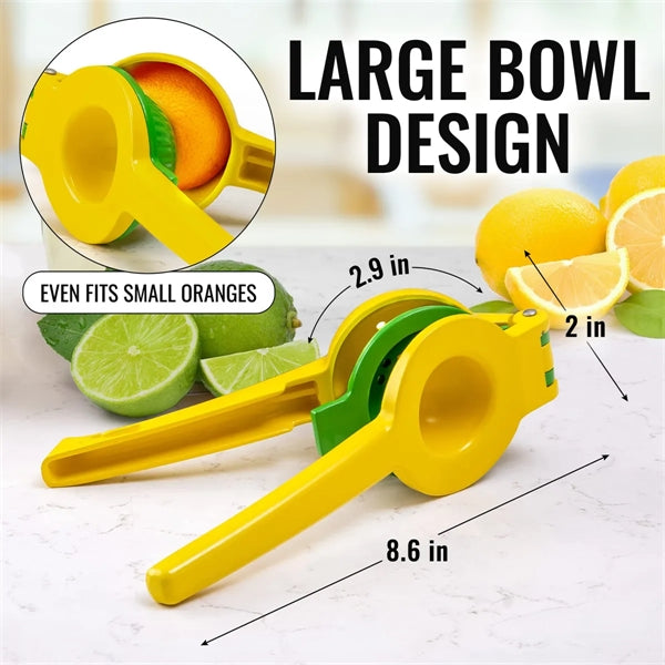 Metal 2-In-1 Lemon Squeezer