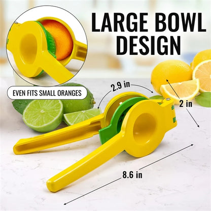Metal 2-In-1 Lemon Squeezer