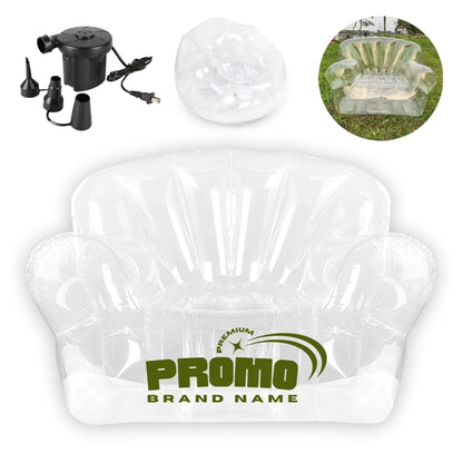 Transparent Clear Inflatable Chair Sofa Seat