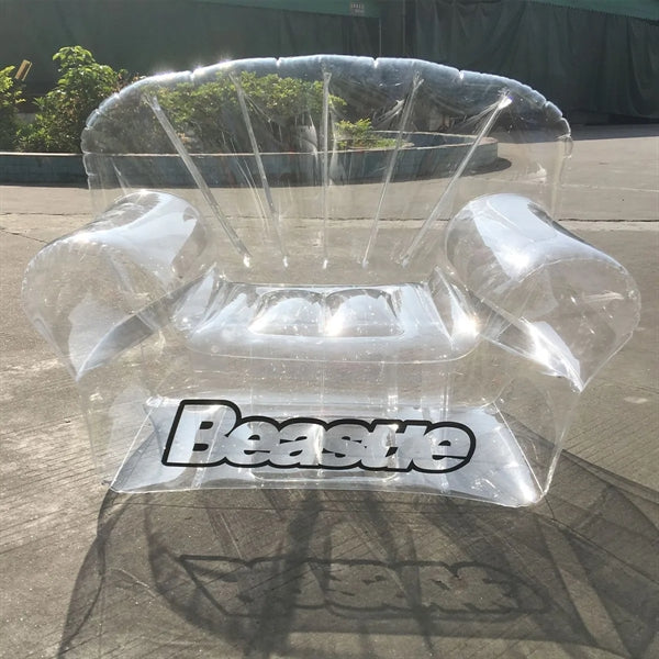 Transparent Clear Inflatable Chair Sofa Seat