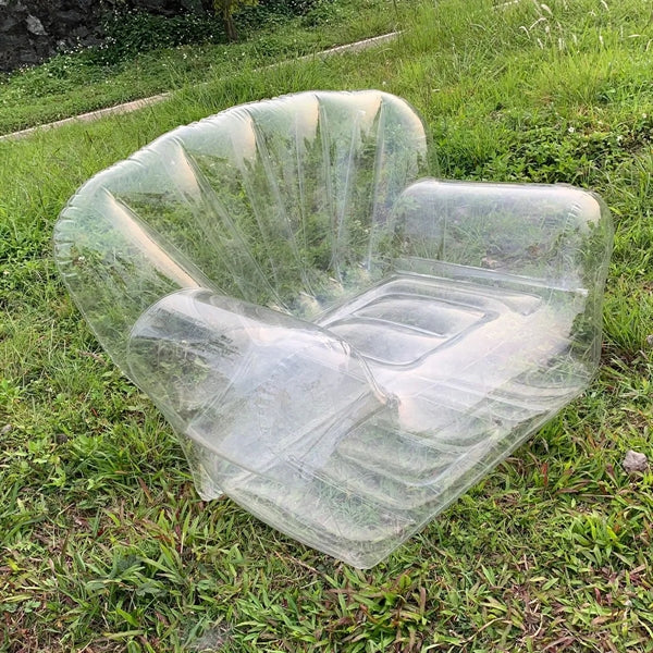 Transparent Clear Inflatable Chair Sofa Seat