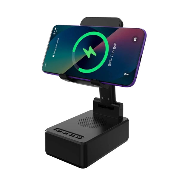 3 In 1 15W  Fast Charging Wireless Charger BT Speakers