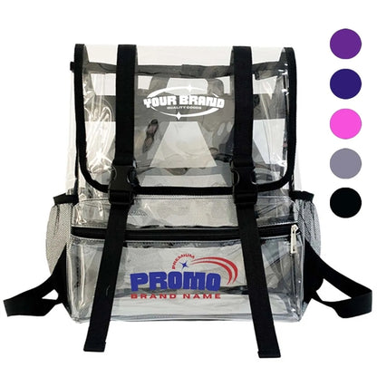 Large Capacity Clear Bags Stadium Approved School Backpacks